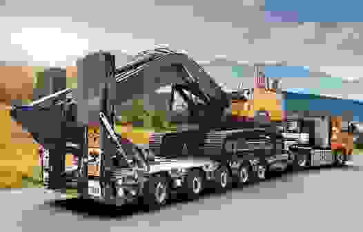 Негабаритная перевозка с учетом высоты в Нижнекамске